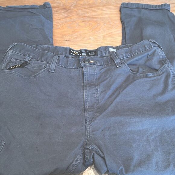 Ariat Pants Made Tough Pant in Rebar Grey 40/30 - Picture 5 of 15